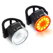 Load image into Gallery viewer, Wastou Rear Bike Light USB Rechargeable, Super Bright LED Bicycle Taillight, IPX4 Waterproof Led Bike Back Light for Cycling Helmet Safety WarningTaillights with 6 Steady/Flash Modes (Red-White)