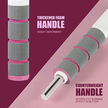 Load image into Gallery viewer, Jump Rope, Digital Weighted Handle Workout Jumping Rope with Calorie Counter for Training Fitness, Adjustable Exercise Speed Skipping Rope for Men, Women, Kids, Girls (Pink)