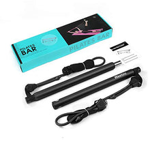 Load image into Gallery viewer, Pilates Bar Kit-One Stick for Whole Body Workout (Black)