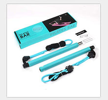 Load image into Gallery viewer, Pilates Bar Kit-One Stick for Whole Body Workout (Blue)