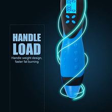 Load image into Gallery viewer, Digital Weight Jump Rope with Calorie Counter for Indoor & Outdoor Exercise