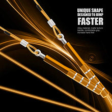 Load image into Gallery viewer, Wastou Jump Rope, Speed Jumping Rope for Training Fitness Exercise, Adjustable Adults Workout Skipping Rope for Men, Women, Kids, Girls (Gold)