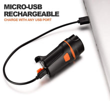 Load image into Gallery viewer, Wastou Bike Lights Super Bright Bike Front Light 1200 Lumen IPX6 Waterproof 6 Modes Cycling Light Flashlight Torch USB Rechargeable Tail Light(USB Cables Included)