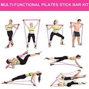 Pilates Bar Kit-One Stick for Whole Body Workout!