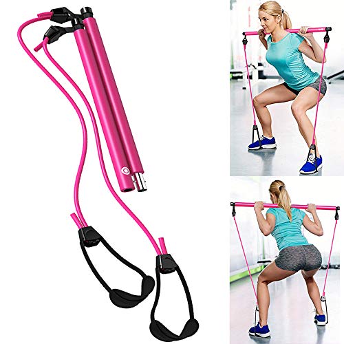 Portable Yoga Pilates Bar Kit With Pilates Resistance Bar Kit, Foot Loop,  Toning Bar, And Stretch Twisting Sit Up Bar H1026 From Yanqin10, $17.39